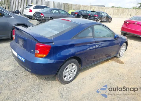 2002 Toyota Celica Gt из США, поврежденный, VIN JTDDR32T120124149